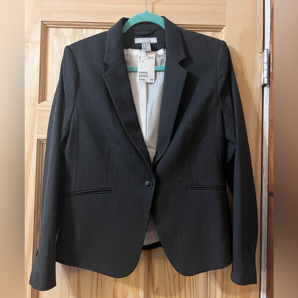 H&M Charcoal Blazer